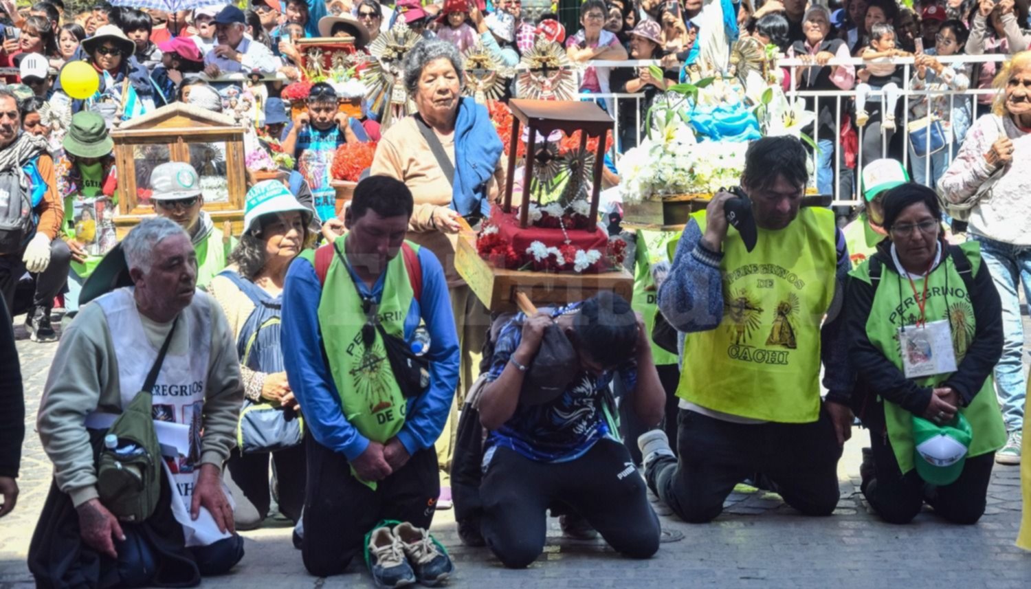 Se Or Y Virgen Del Milagro As Llegaron Los Peregrinos De Cachi A La