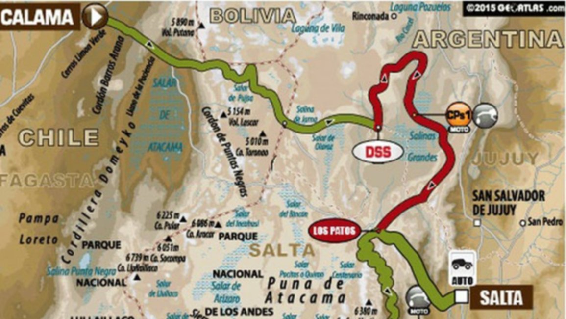 El Rally Dakar no pasará por Las Cuevas