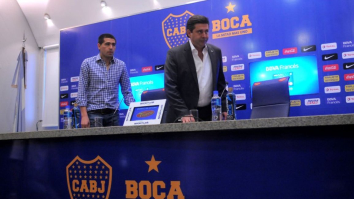 Angelici puso la Bombonera a disposición de Riquelme para su despedida