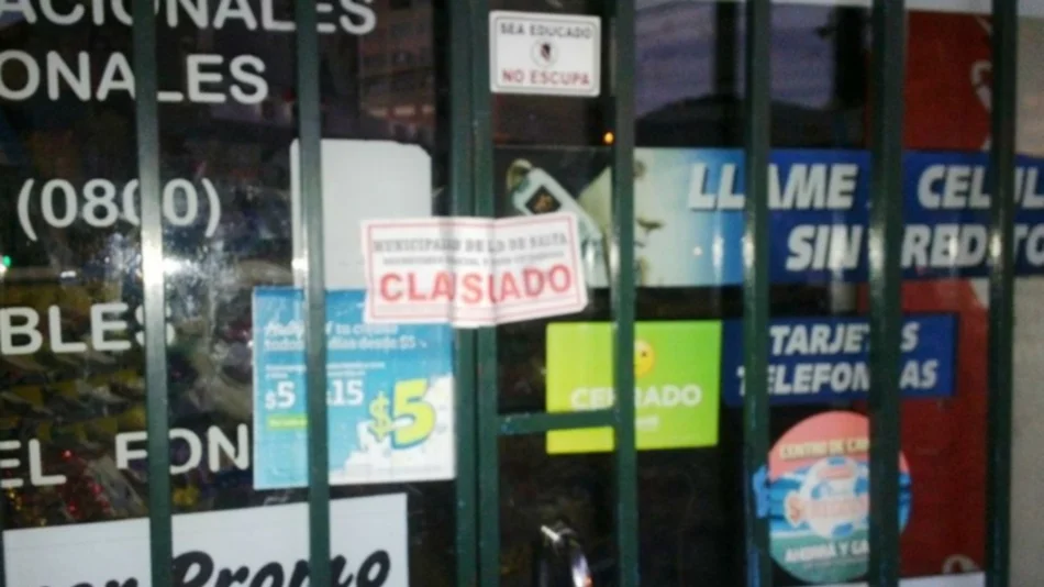 Clausuran cinco locales en la Balcarce