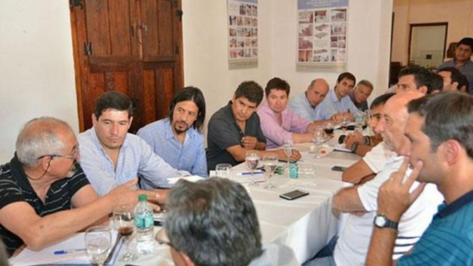 El gabinete provincial, en San Carlos