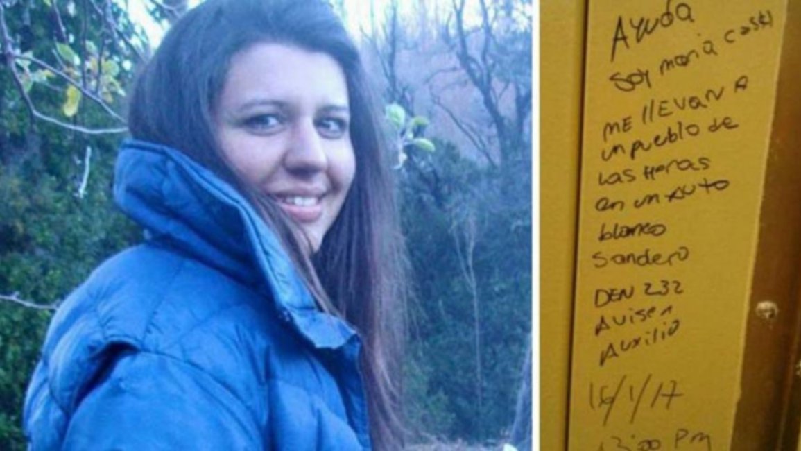 Investigan mensajes de auxilio que podrían ser de María Cash