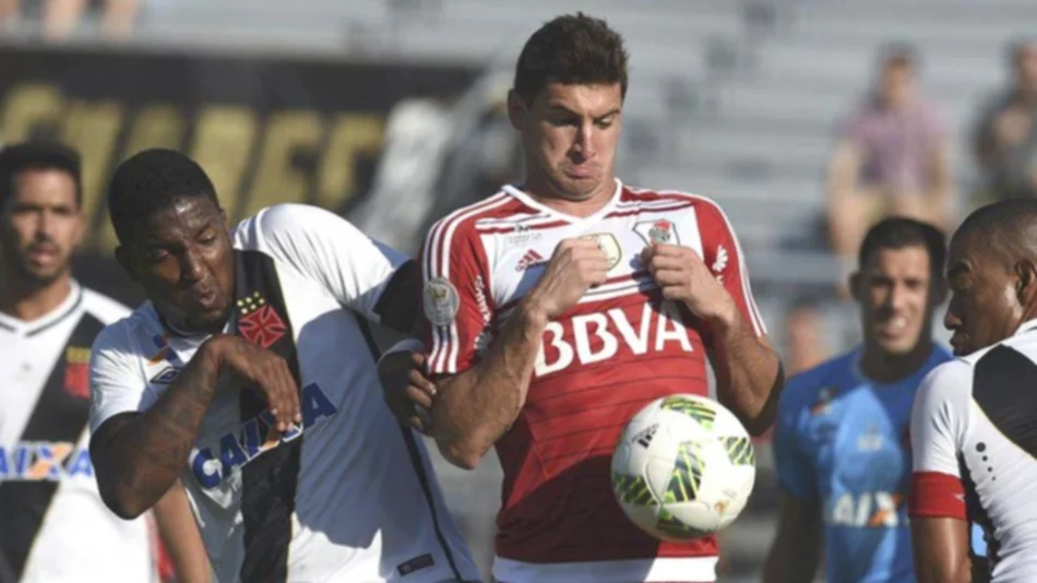 River perdió con Vasco da Gama y Driussi se lesionó