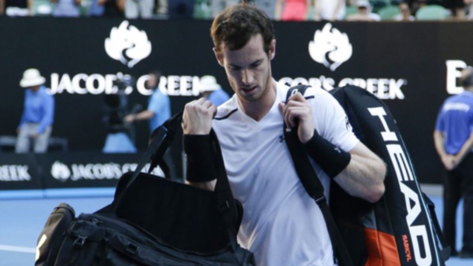 Al igual que Djokovic, Andy Murray dijo adiós en Australia