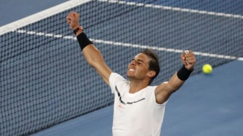 Nada avanza a los cuartos de final del Abierto de Australia