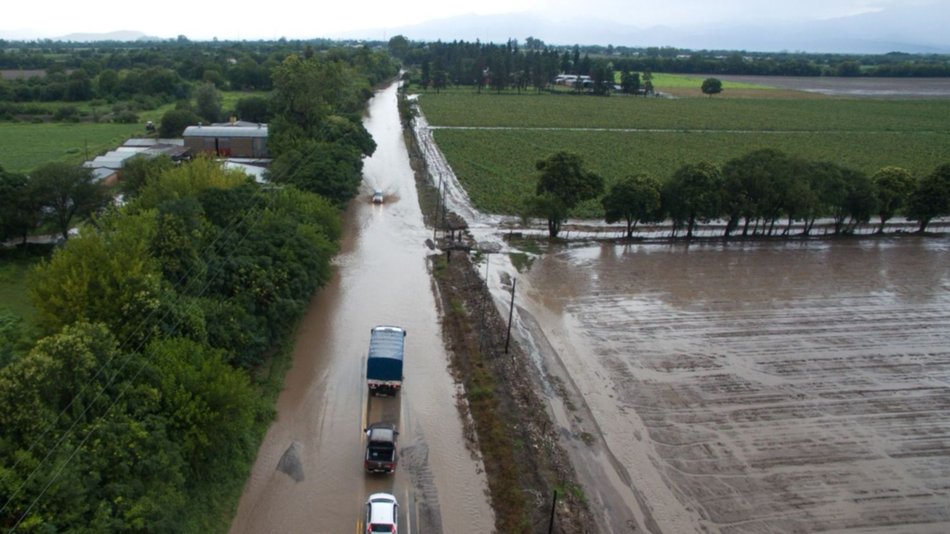 El Valle de Lerma arrasado por el agua, en imágenes