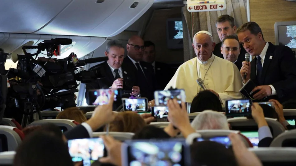 El Papa envió sus bendiciones a la Argentina