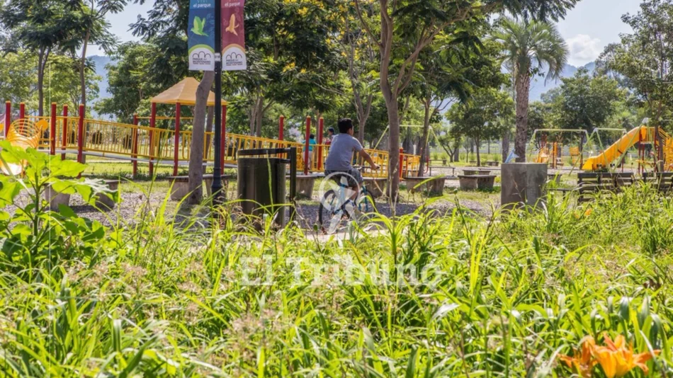 Dos realidades distintas en  los parques de la ciudad