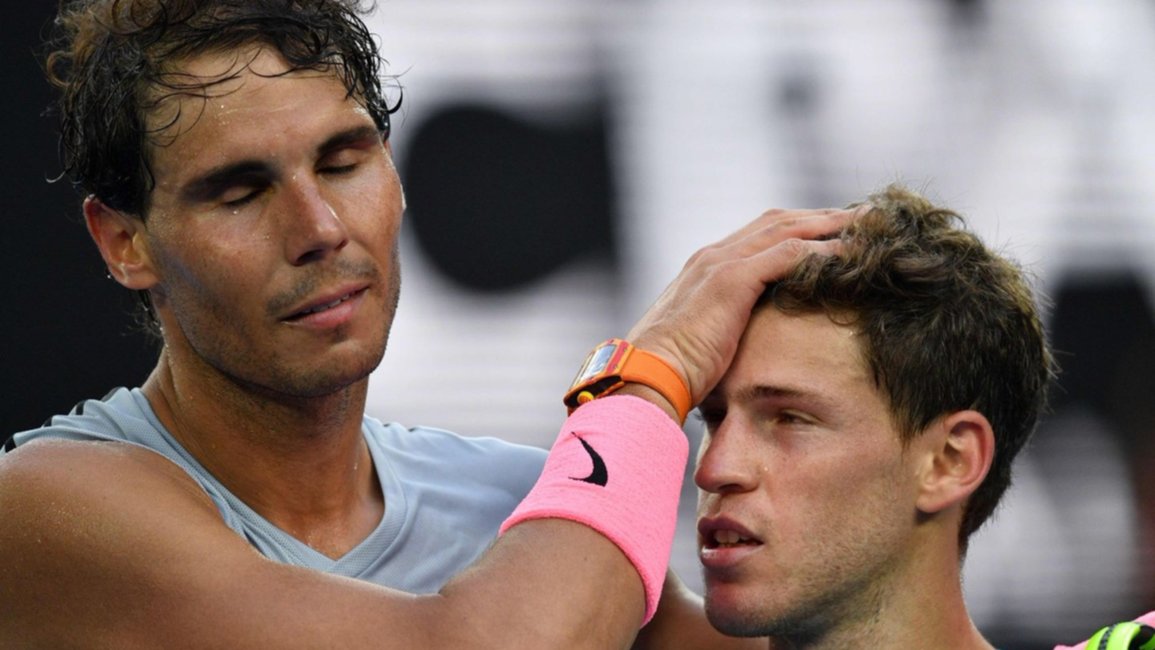 Nadal dijo que Schwartzman está complicado con su altura