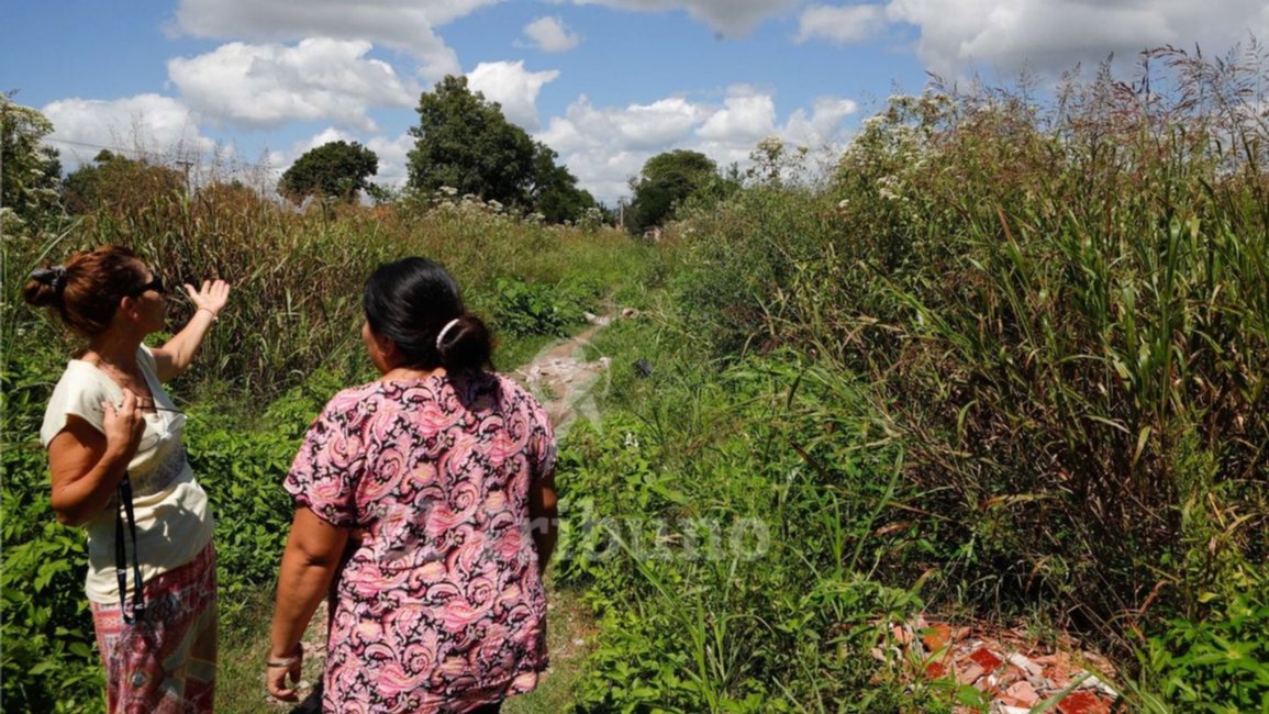 Los vecinos están preocupados por el descampado entre El Bosque y Santa Ana