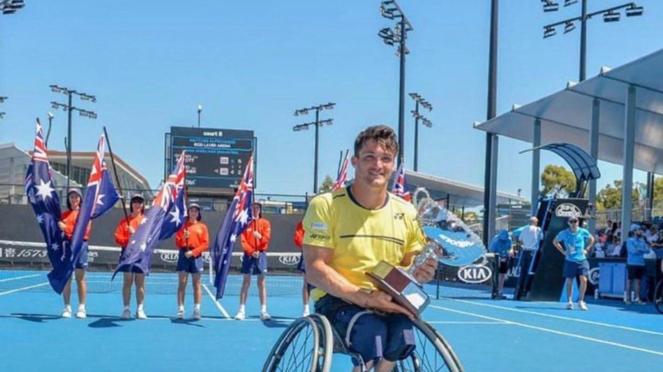 El argentino Fernández se consagró campeón del Abierto de Australia en tenis adaptado