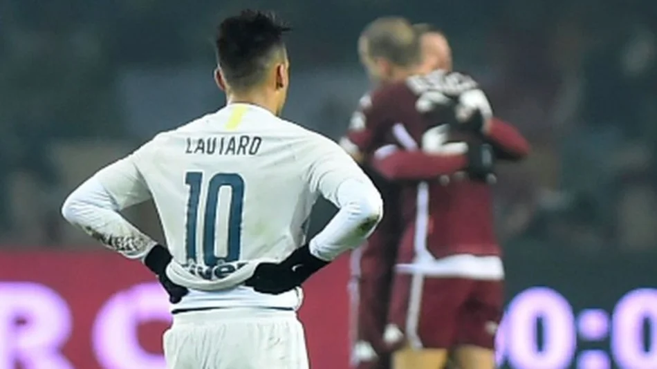 Inter, con Icardi y Martínez, perdió con Torino de Ansaldi 