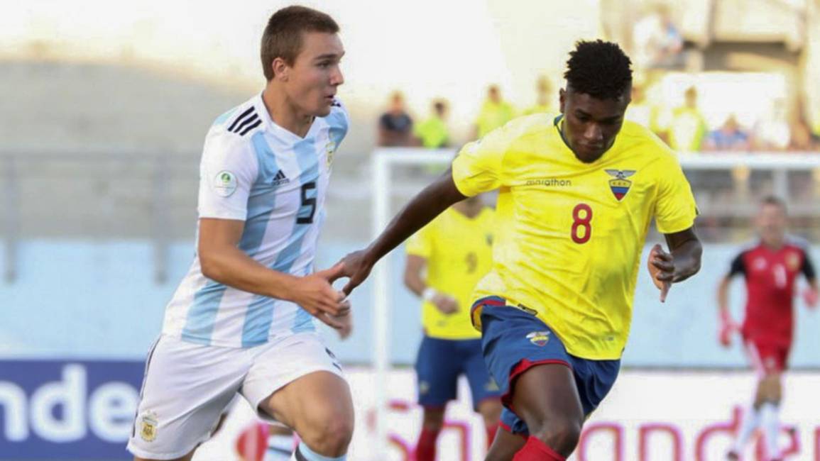 El Sub 20 de Argentina arrancó con un tropezón ante Ecuador