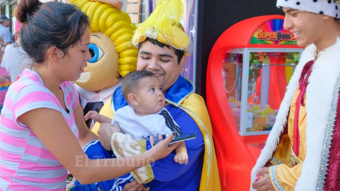 La fiesta de Reyes en la cima fue pura alegría