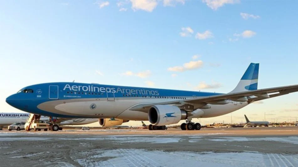 Los pasajes de Aerolíneas Argentinas también pagarán el impuesto del 30%