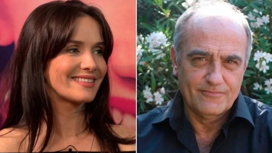 Natalia Oreiro y el protagonista de “Merlí”, Francesc Orella, en la seria sobre Eva Perón