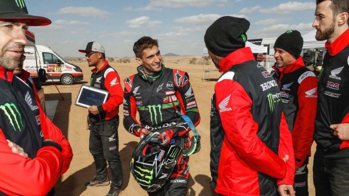 Kevin y Luciano Benavides, en el tramo final del Dakar
