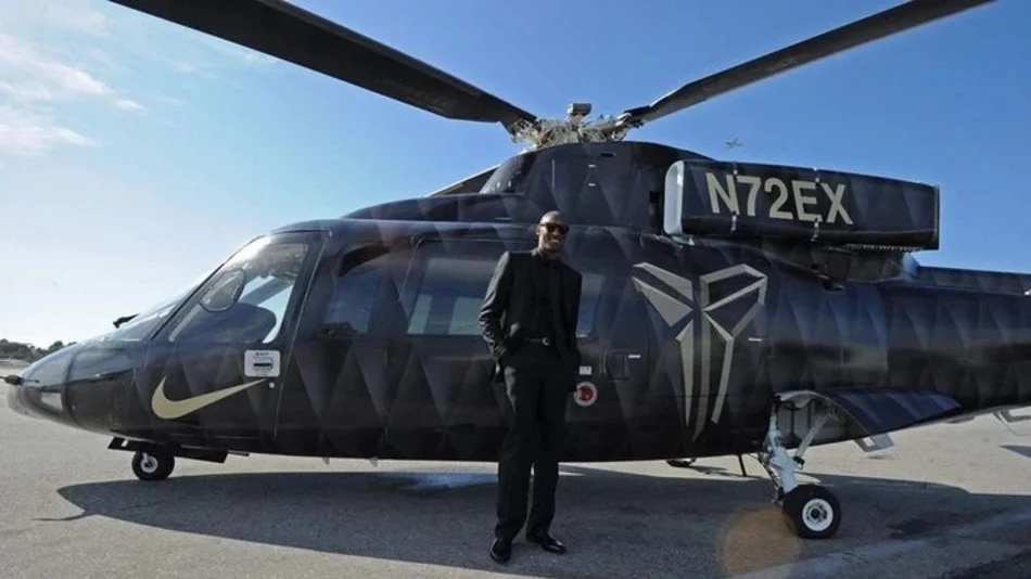 Así era el helicóptero en el que viaja el exjugador de la NBA Kobe Bryant.