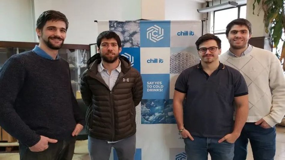 Sorprendente: Cinco argentinos crearon una máquina para enfriar bebidas en segundos