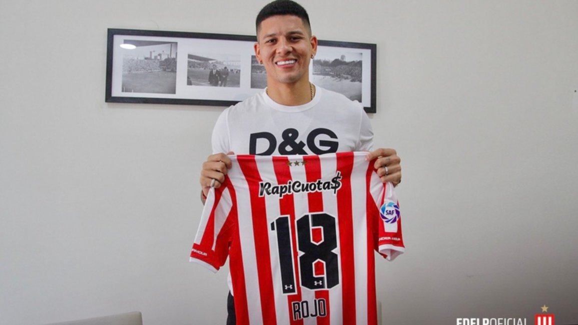 Marcos Rojo volvió a Estudiantes