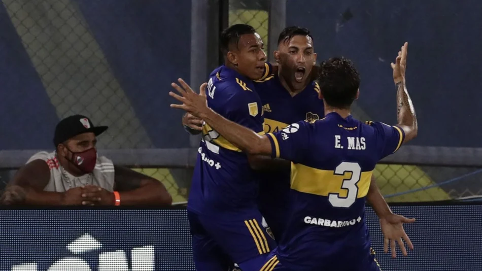 VIDEO. Villa salvó a Boca y el superclásico terminó 2 a 2