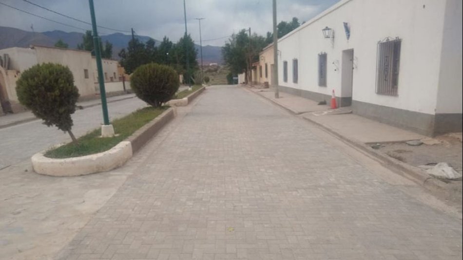 Obras para turistas y vecinos de La Poma