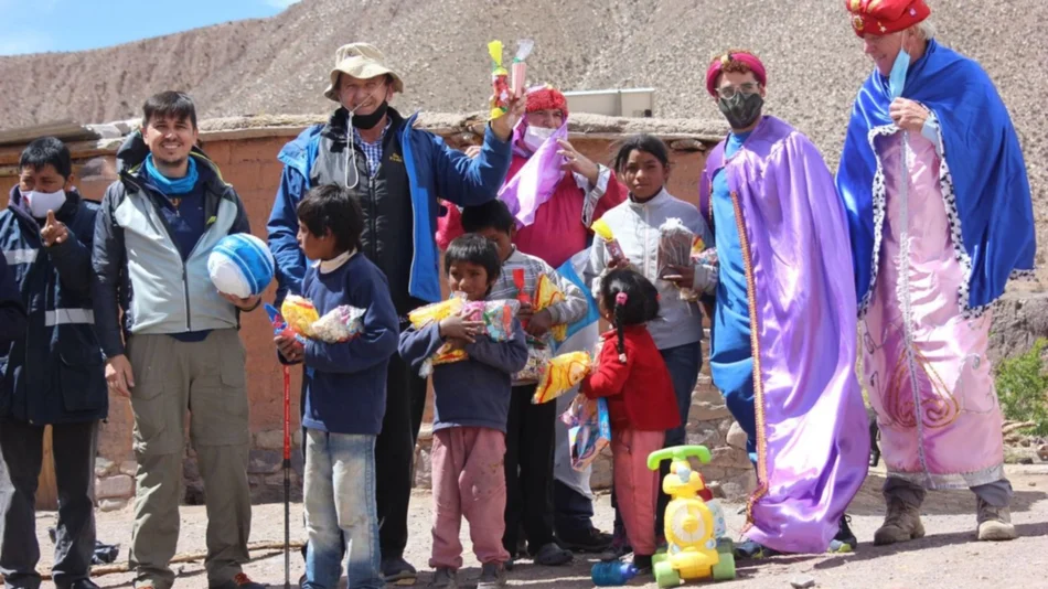 Los Reyes sorprendieron a los niños de El Rosal