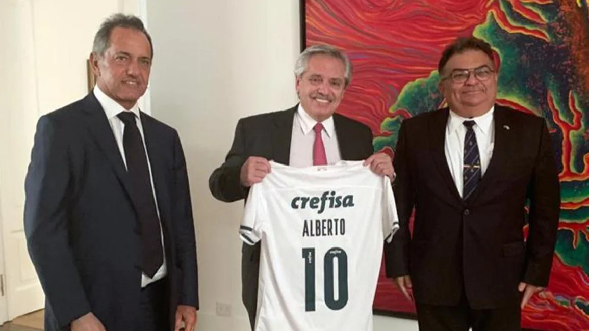Alberto Fernández se reunió con un enviado de Jair Bolsonaro