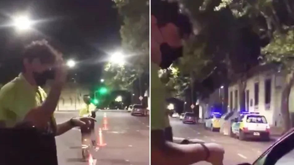 VIDEO Un inspector de tránsito usó lenguaje de señas en pleno operativo y se volvió viral