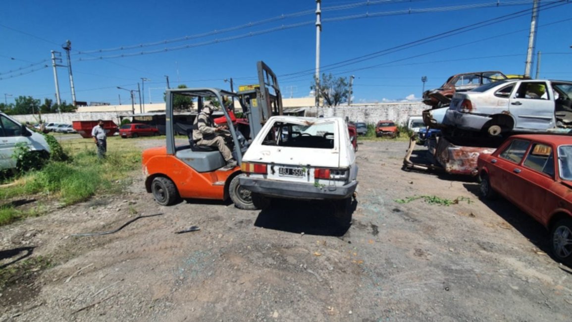 Preparan el predio de calle Catamarca para ser entregado a Juventud Antoniana