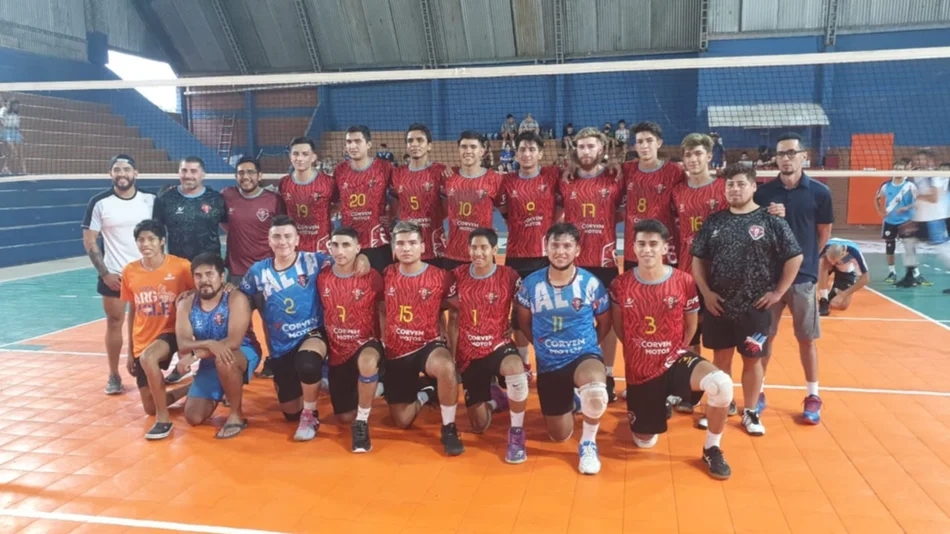 Buen ensayo de Salta Vóley en Tucumán