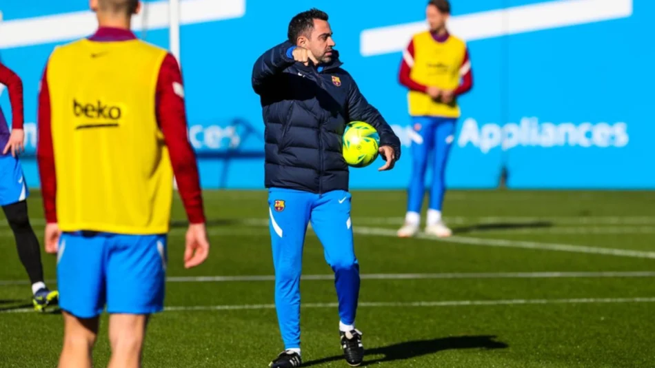  Xavi: “Estamos al límite, hay que suspender el partido”
