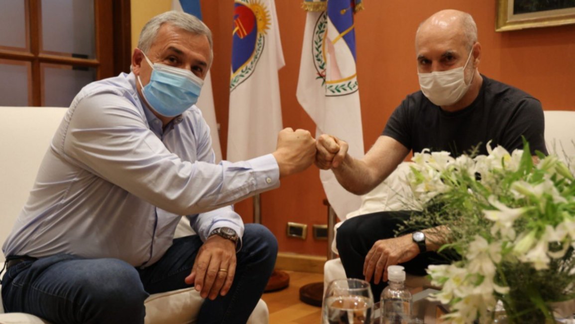 Larreta y Morales se reunieron y destacaron el valor de la unidad