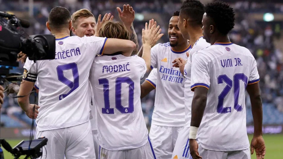 El Real Madrid se "supercopó" en Arabia Saudita y gritó campeón