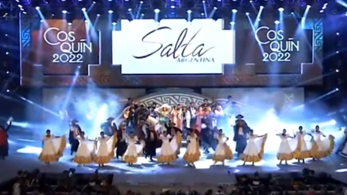 VIDEO. La delegación salteña brilló en la tercera luna de Cosquín 2022