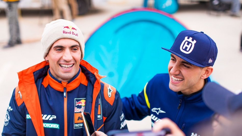 VIDEOS. La intimidad del cumpleaños de Kevin Benavides en el descanso del Dakar y su saludo a El Tribuno 