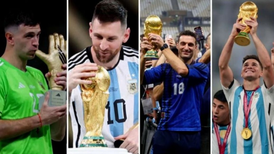 Messi, Julián Álvarez, Scaloni y Dibu Martínez fueron nominados al premio The Best de la FIFA