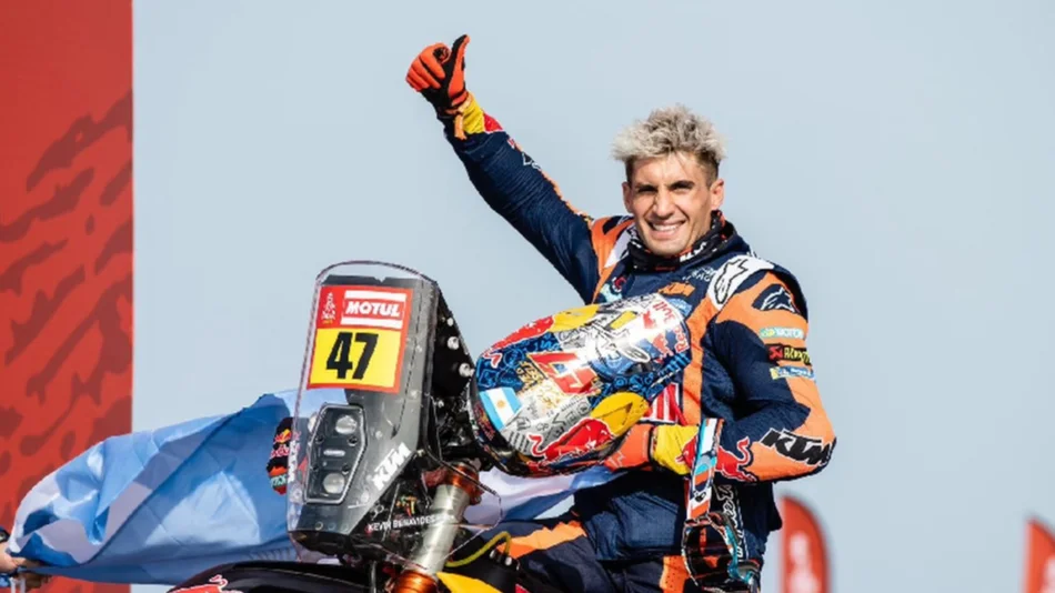 VIDEO. ¡KEVIN BENAVIDES ES CAMPEÓN DEL DAKAR!