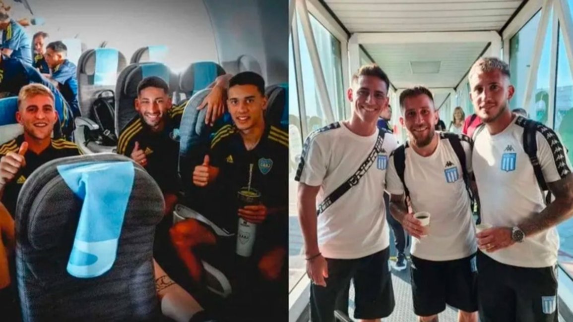 Boca y Racing ya están en Abu Dhabi para disputar la Supercopa Internacional