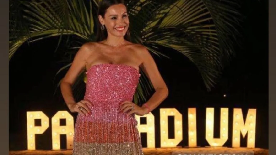 El espectacular vestido que llevó Pampita para su cumpleaños