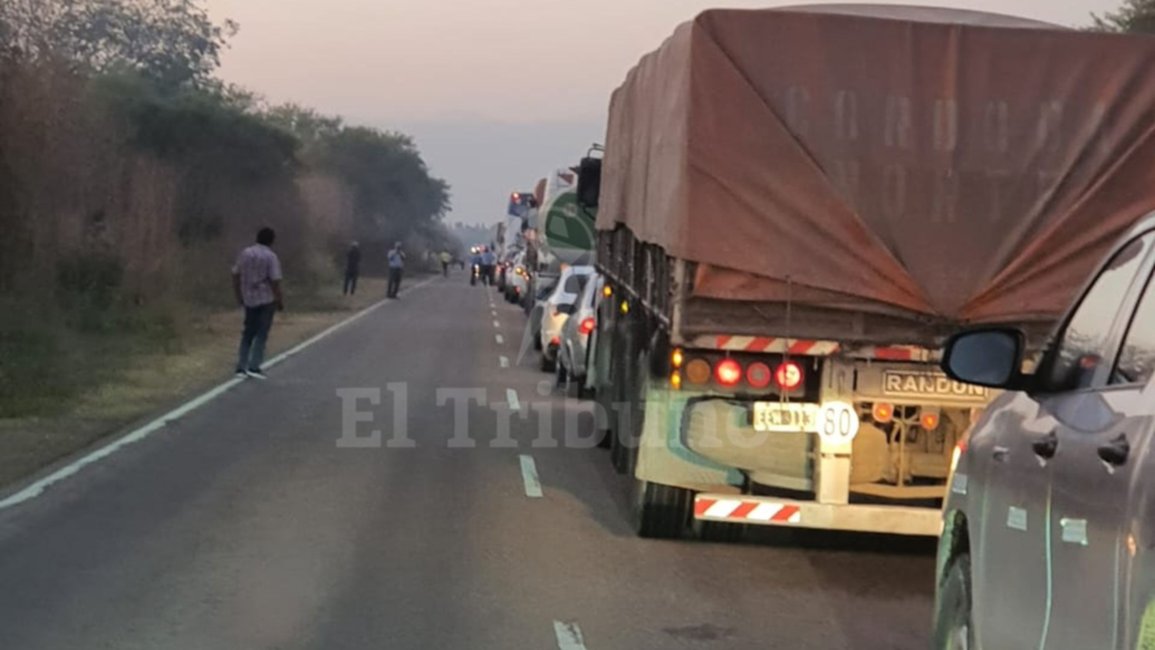 Varios cortes complicaron el tránsito por la ruta 34 y 50