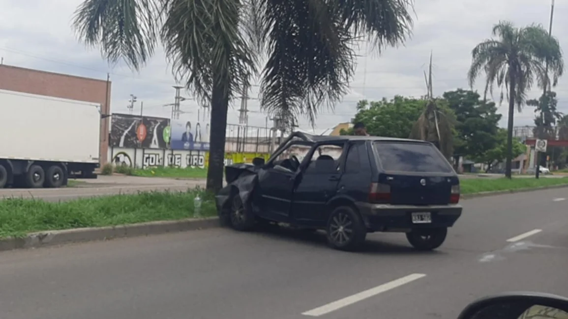 El primer día del año comenzó con un accidente en la Paraguay