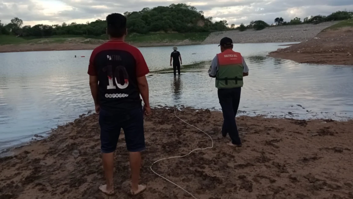 Tragedia en Moldes: hallaron el cuerpo del joven ahogado en el Dique Puerta de Díaz