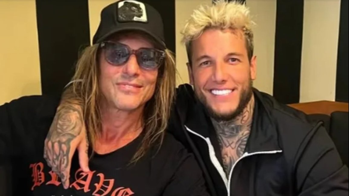 Se reconciliaron Alex y Claudio Caniggia: “El mejor papá del mundo”