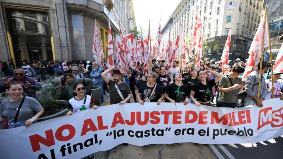 El Gobierno intimó a sindicatos que marcharon a que paguen sumas millonarias por el operativo