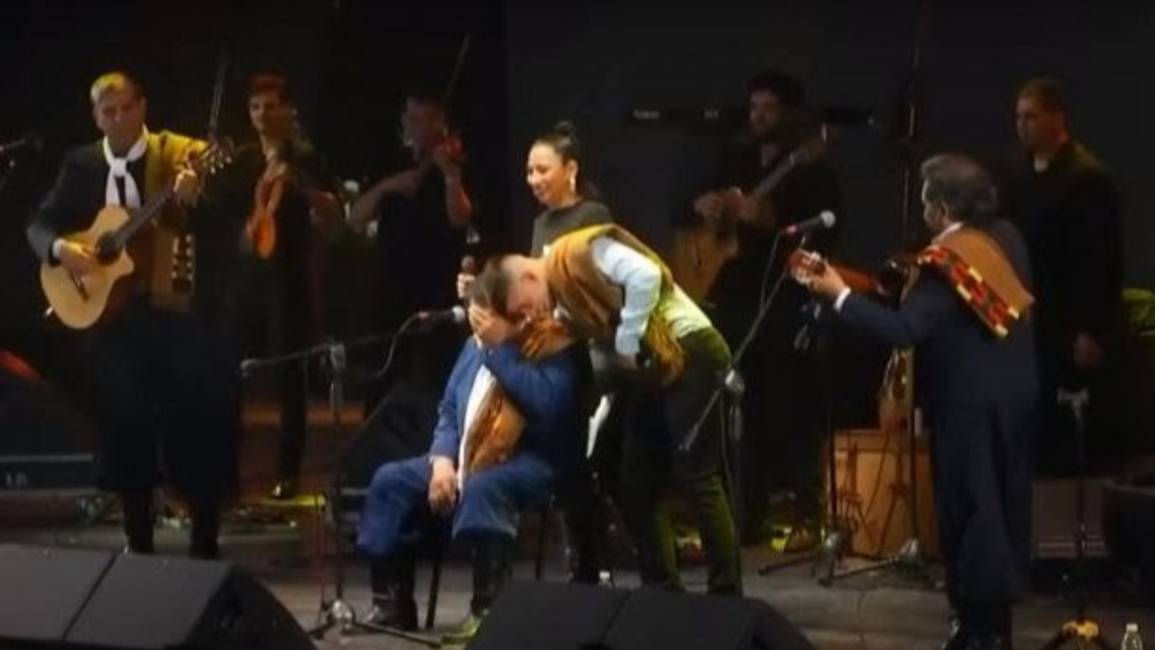 VIDEO. Emotivo homenaje a Martín Paz de Los Manseros Santiagueños en Jesús María