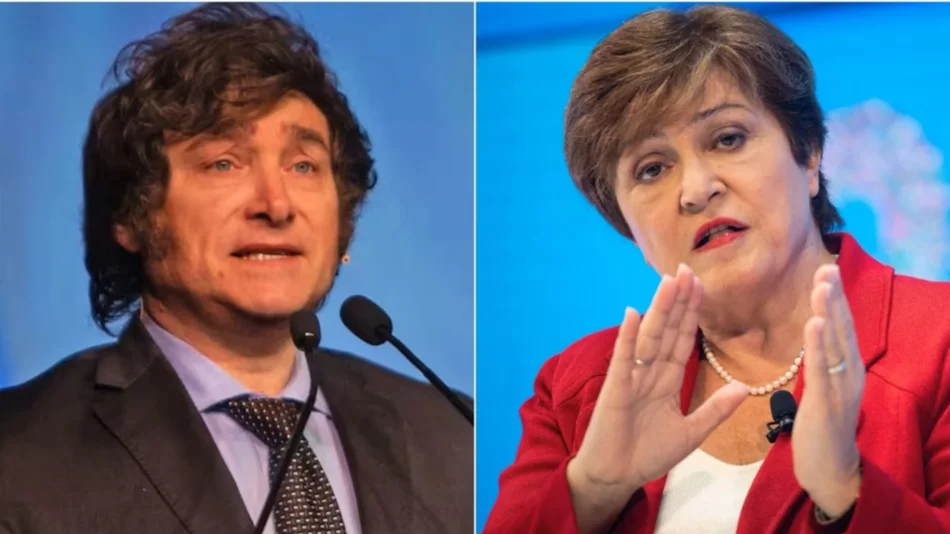 FMI: Javier Milei se reunirá mañana con Kristalina Georgieva en Davos