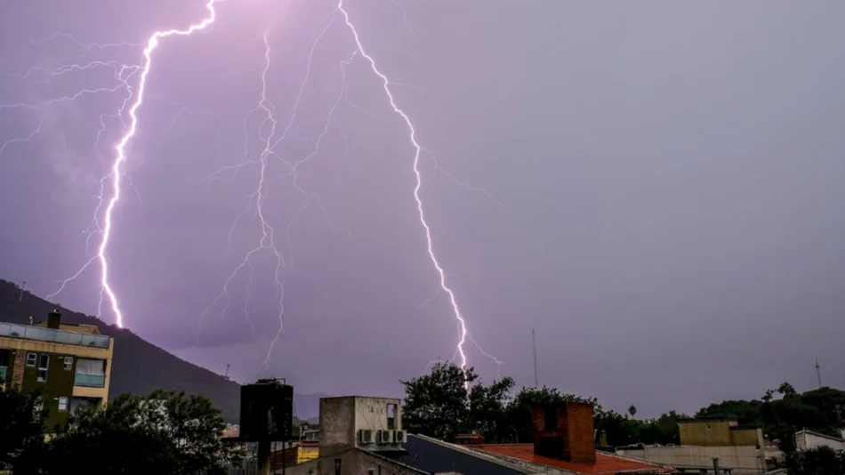 Precaución en Salta: alerta por tormentas con posible granizo y ráfagas intensas