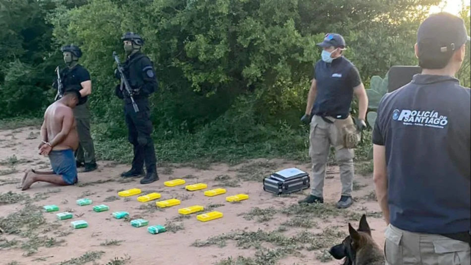 Narco trata: 500 dólares por llevar cocaína a través de 1.200 kilómetros