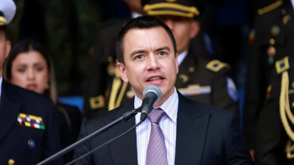 La Policía de Ecuador anunció la captura de líder de grupo rebelde disidente colombiano